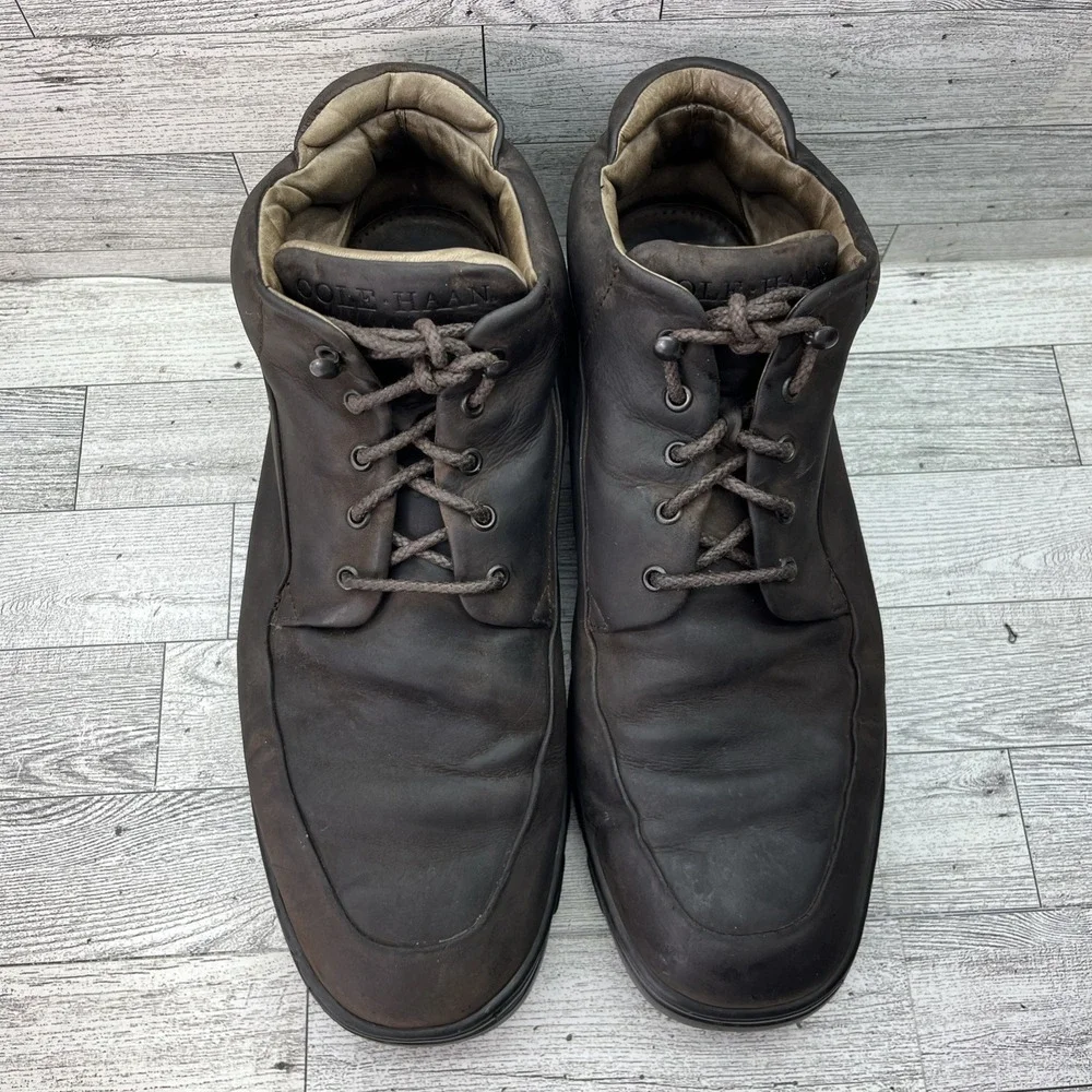 Cole Haan 03965 Chukka Brown Leather Boots 03965 Men Sz‎ 11M